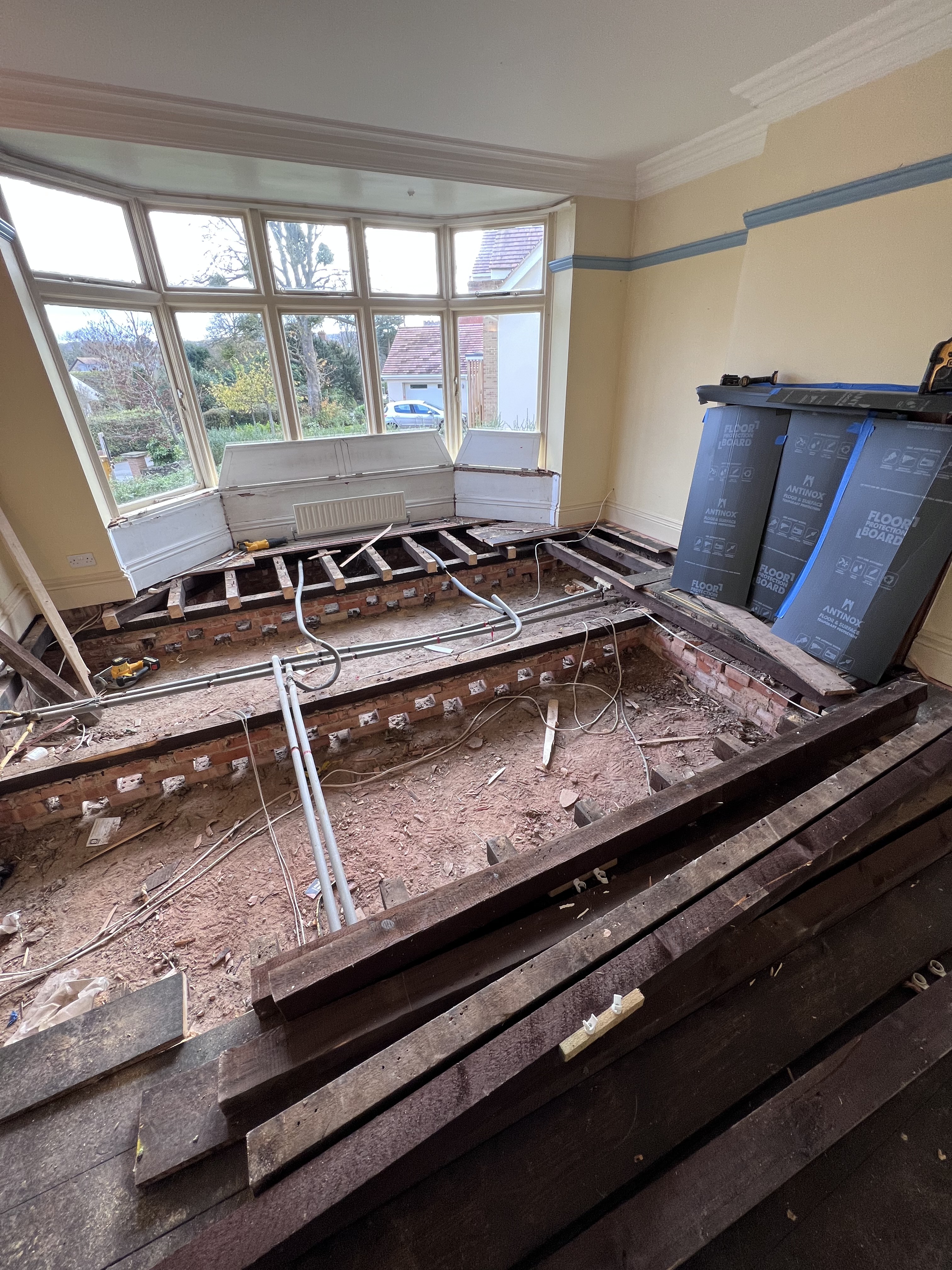 Rectory work in progress 1