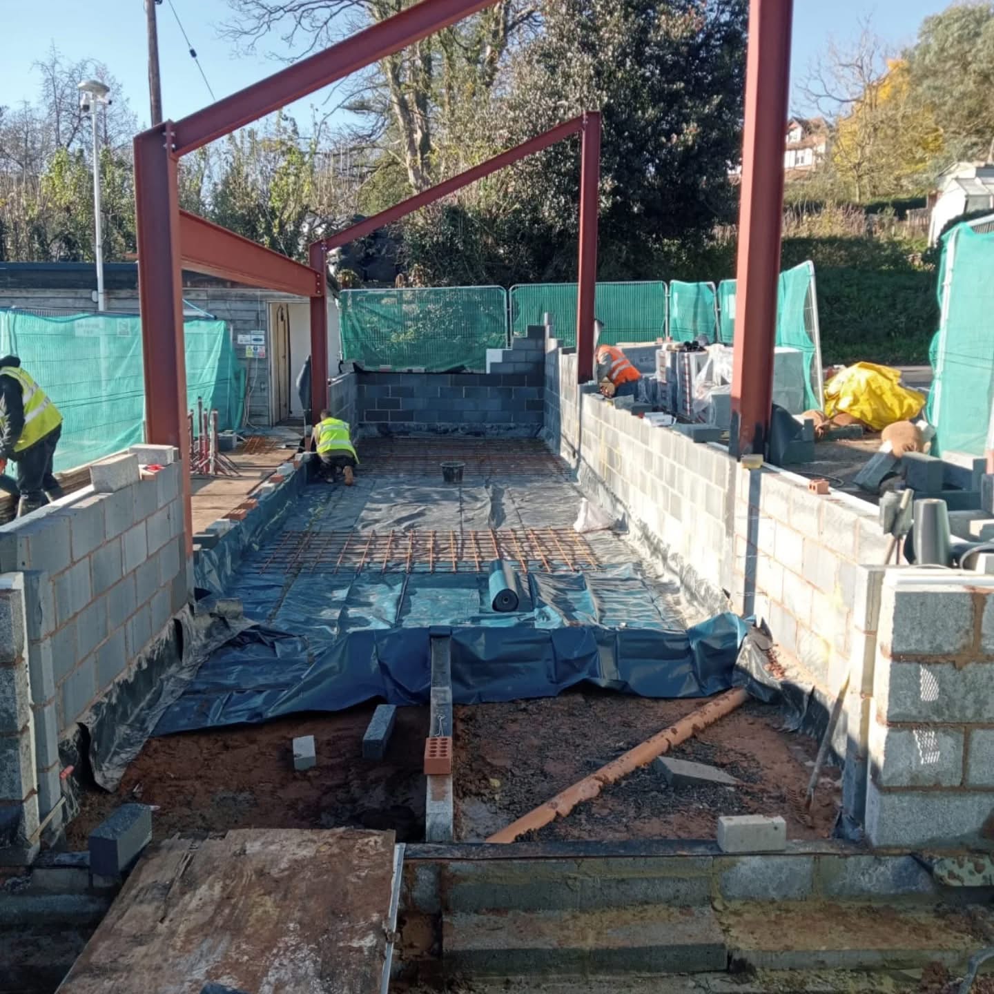 Wivey Pool work in progress 1