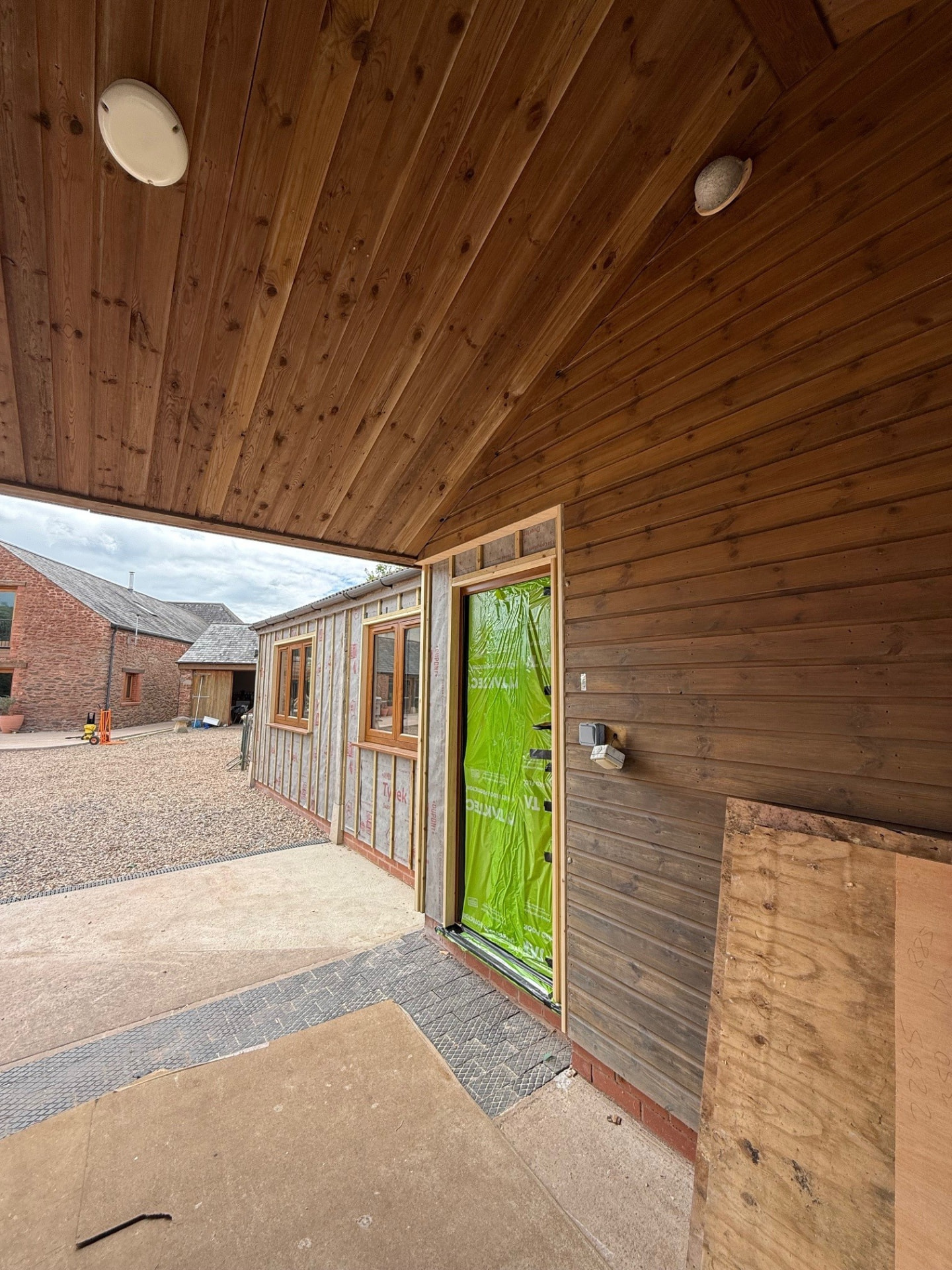 Chapel Hill Barn annex conversion in progress – photograph 8