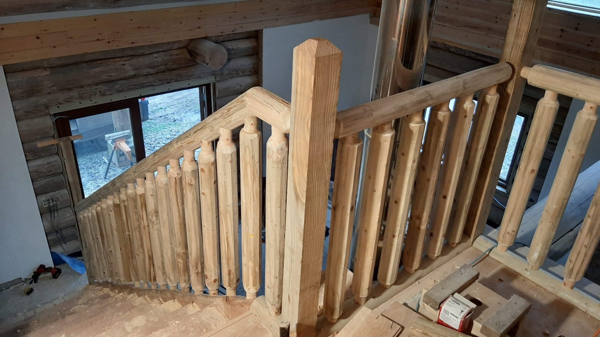 Log Cabins work in progress 6
