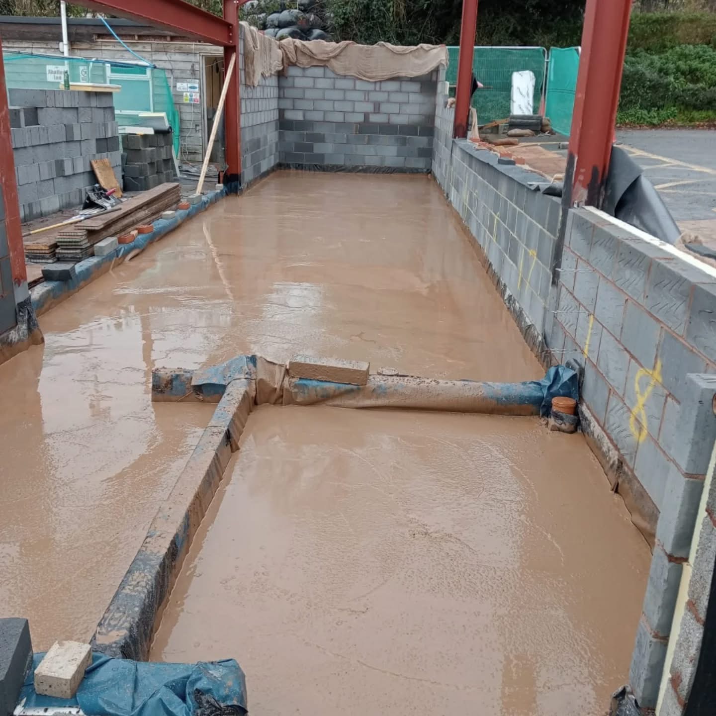 Wivey Pool work in progress 2