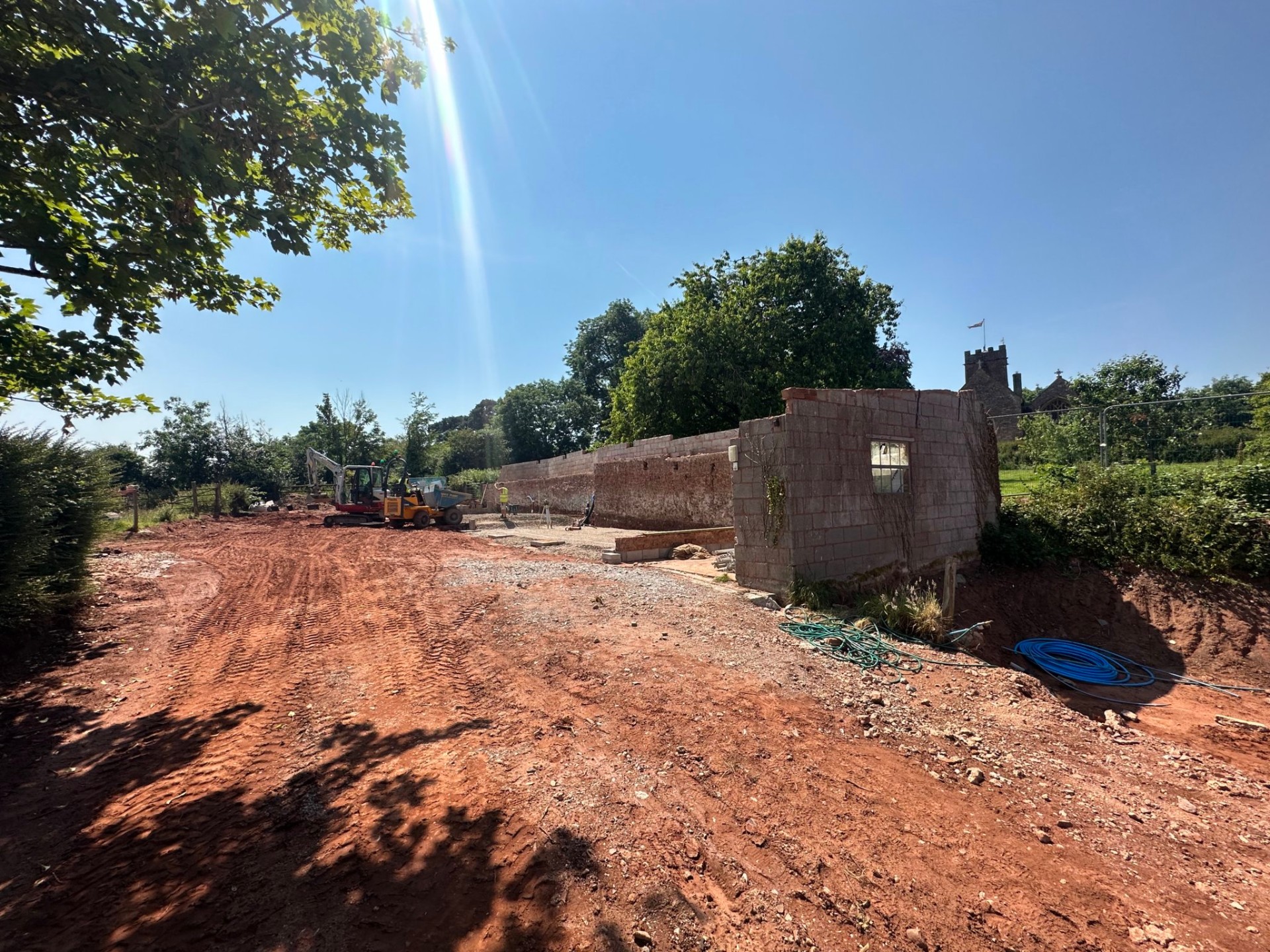 Rec Barn work in progress 1
