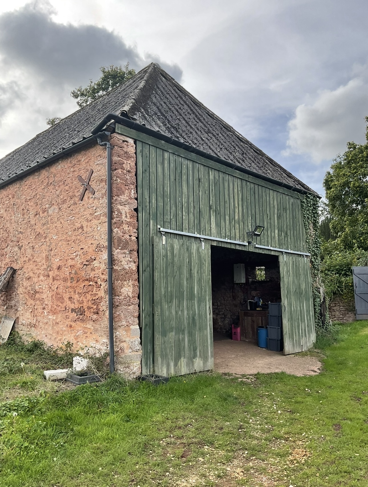Church Barn the property before 1