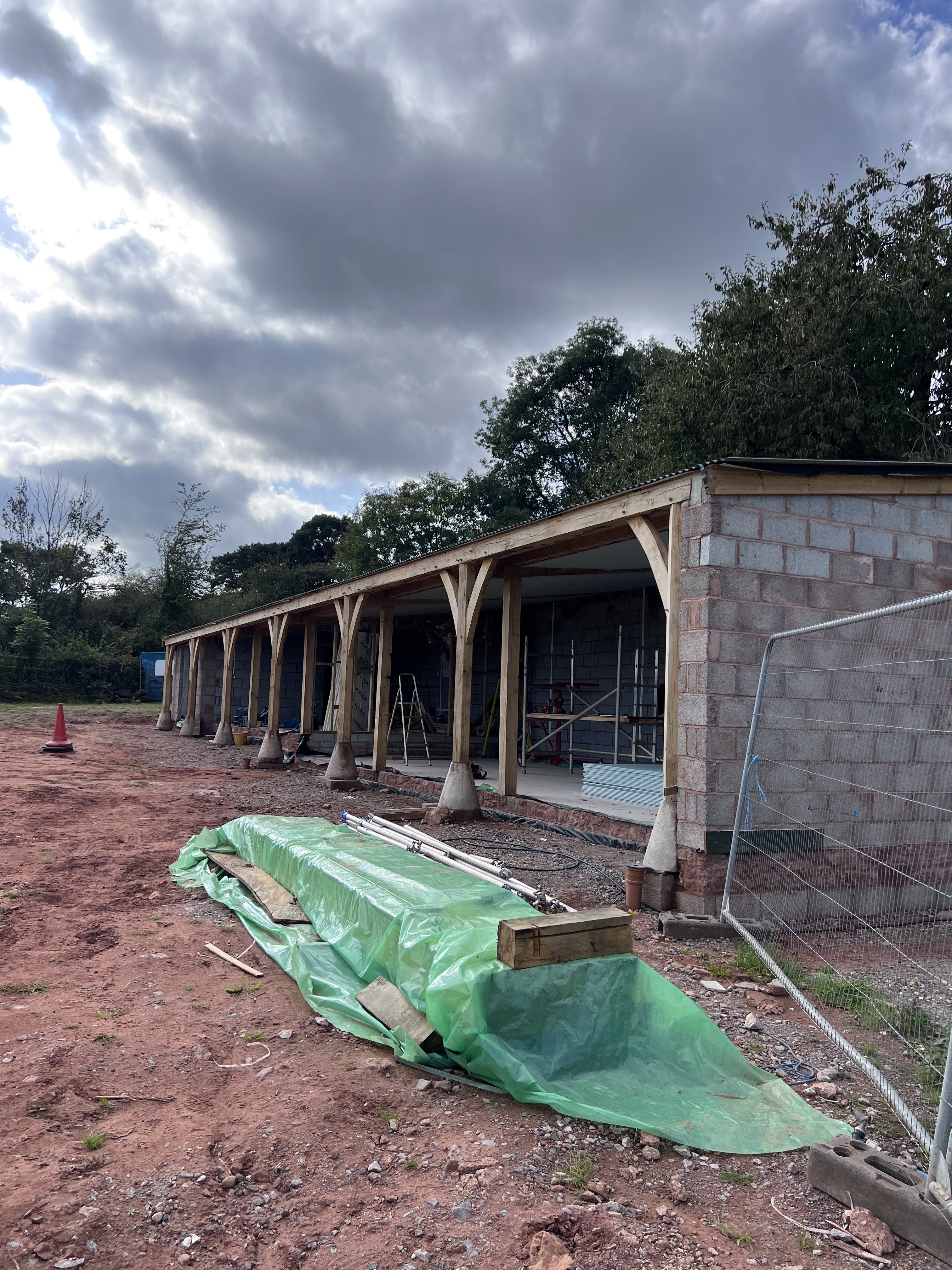 Rec Barn work in progress 2