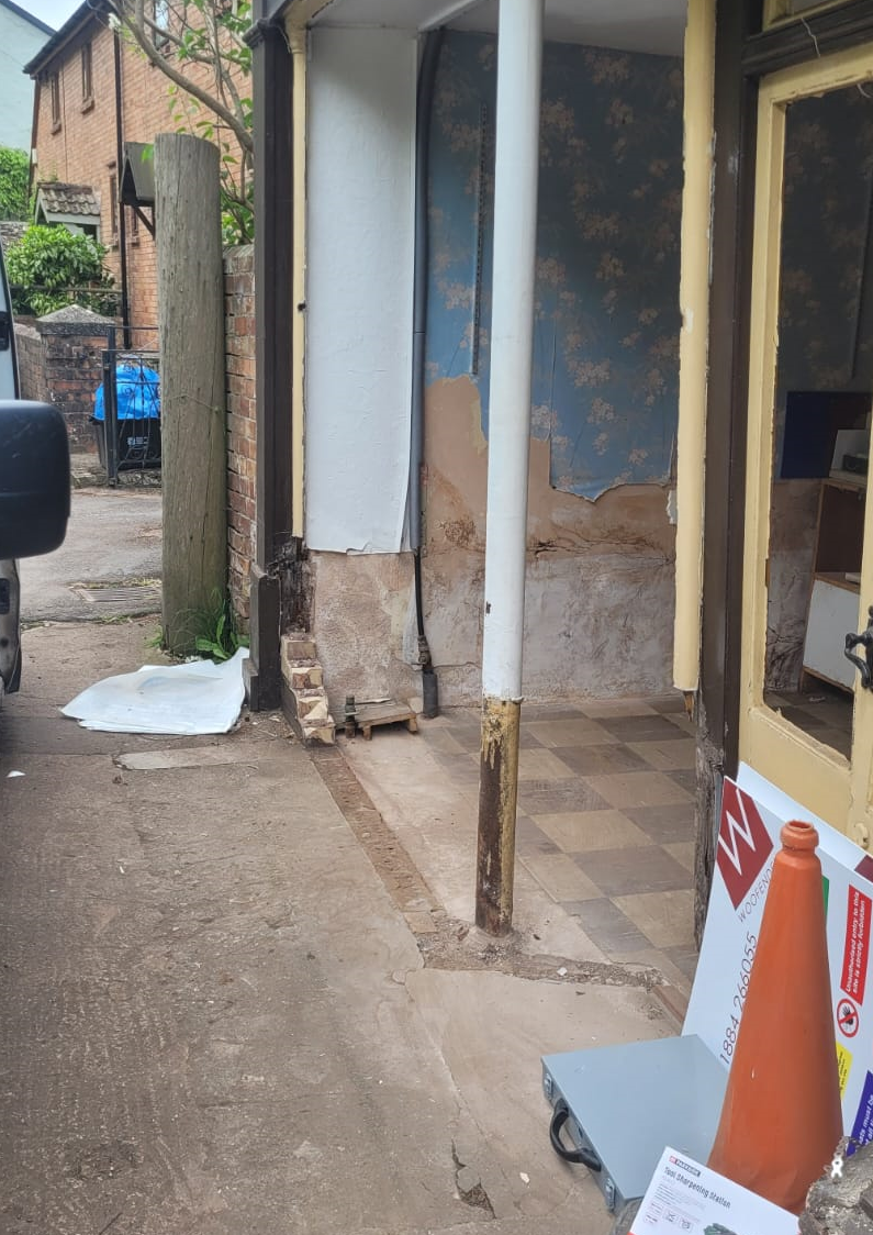 The Old Bakery the property before 1