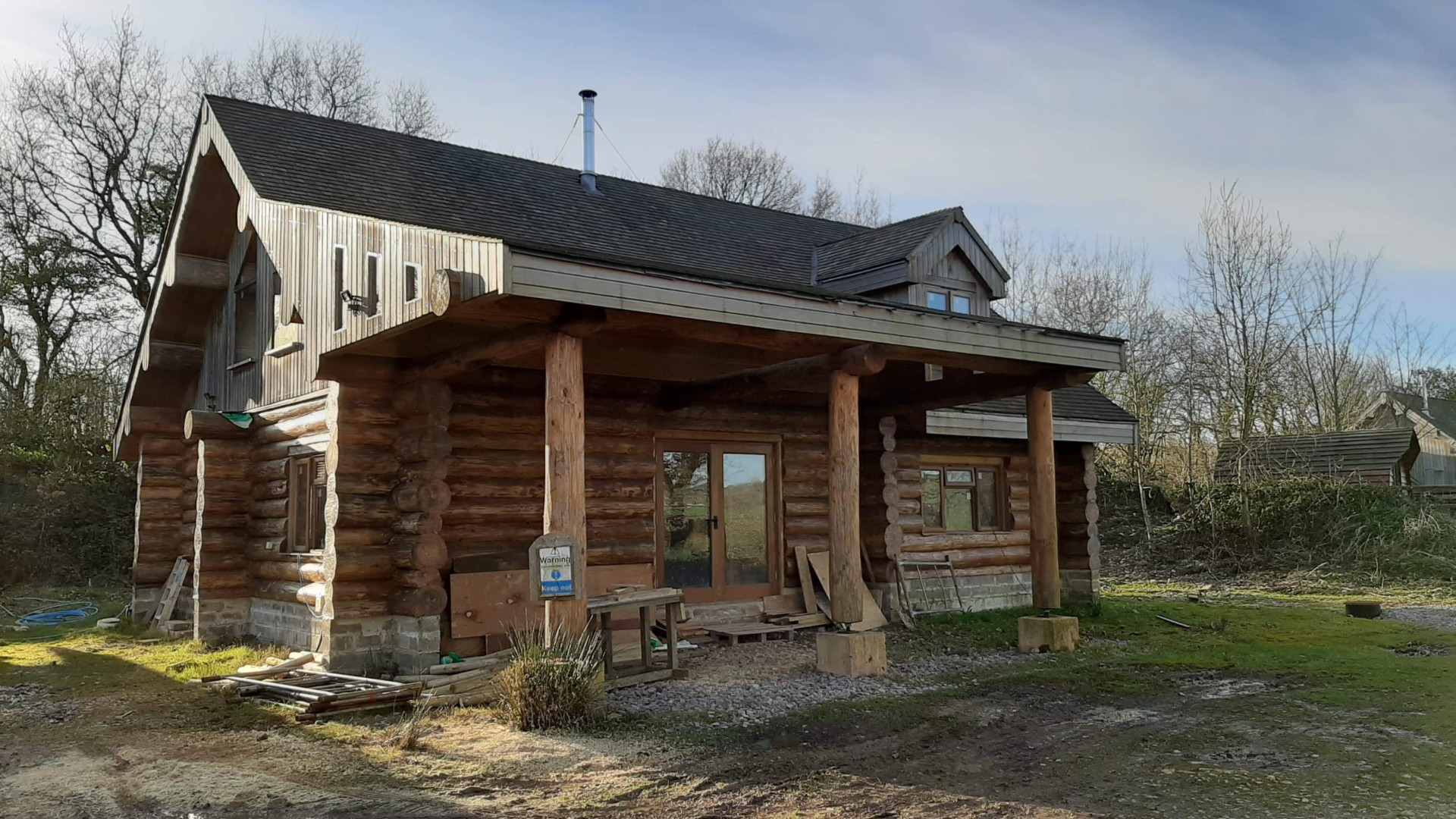Log Cabins work in progress 3