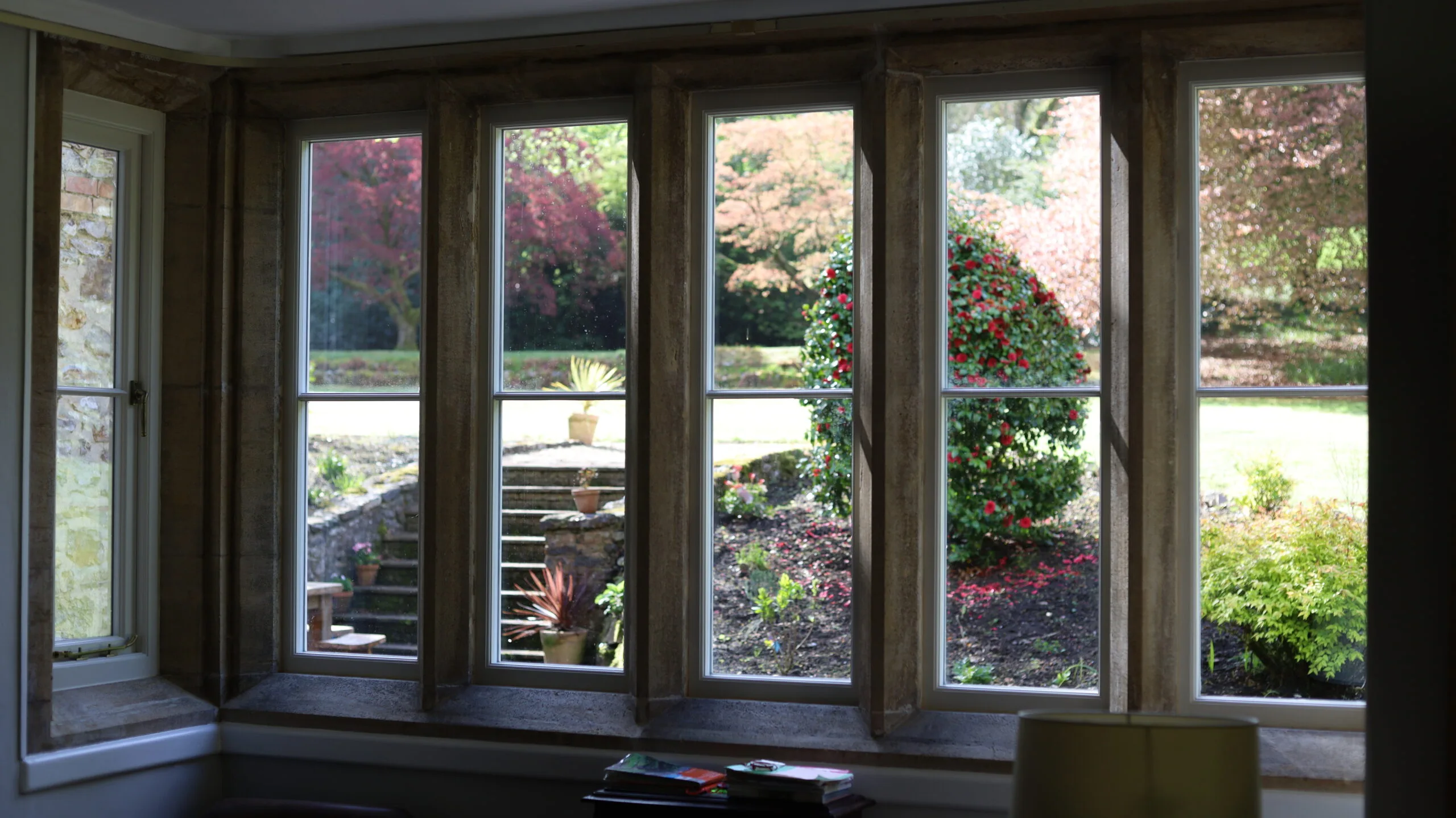 Window detail from inside