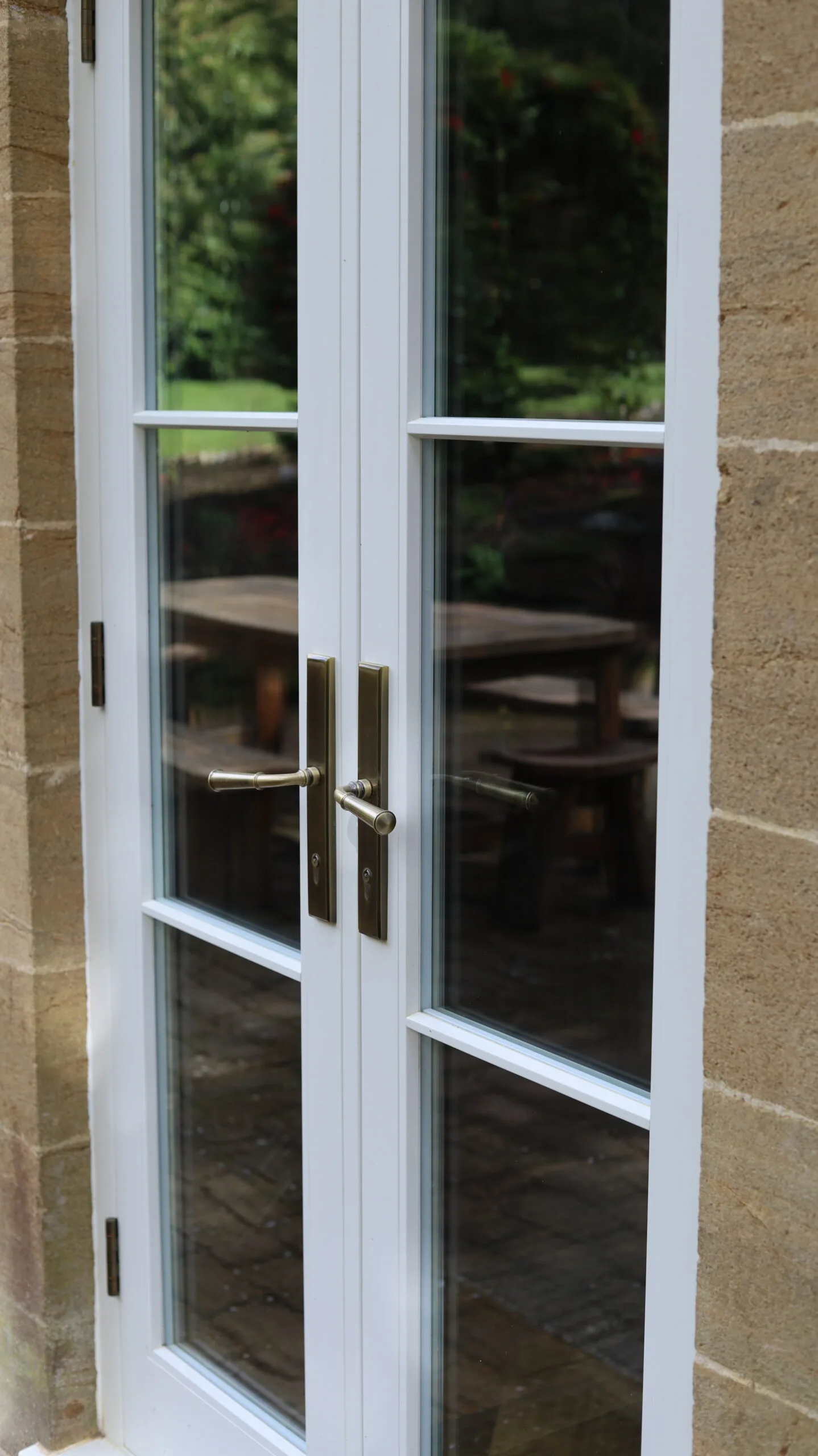 French door joinery detail