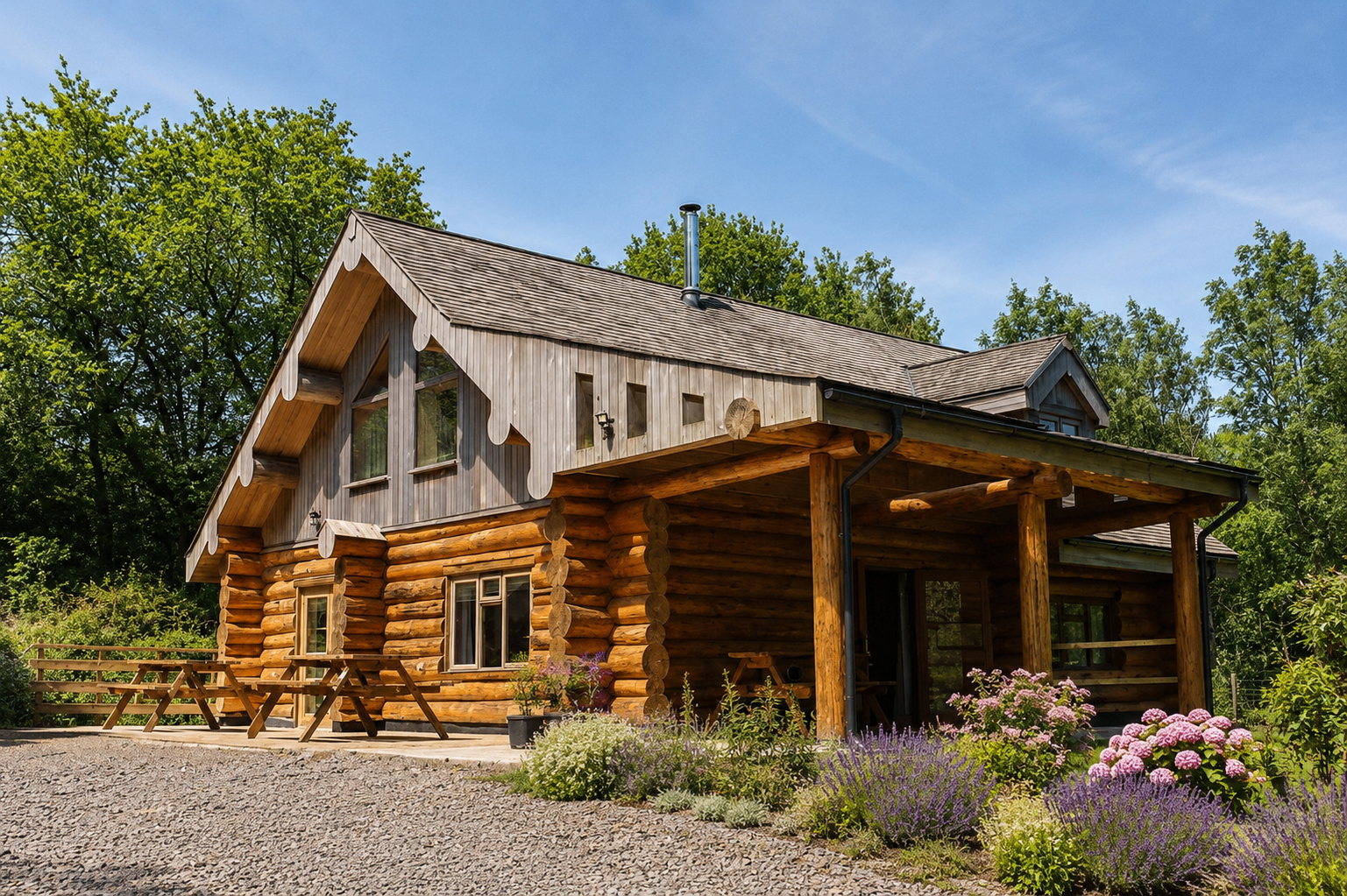 Log Cabins — The Build